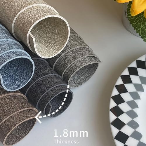 Dining Table Placemats Rectangle Set of 6 Washable