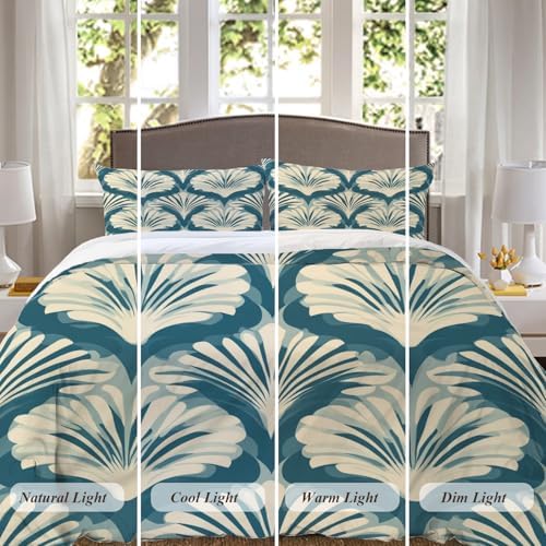 Shrahala Interior Home Aesthetic 100% Cotton Duvet Cover Set King