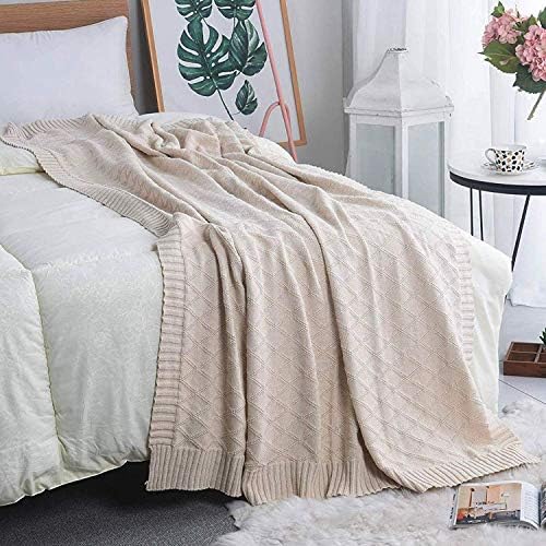 Soft Throw Blanket, Bed Knit Throw Blanket for Couch Chairs Home