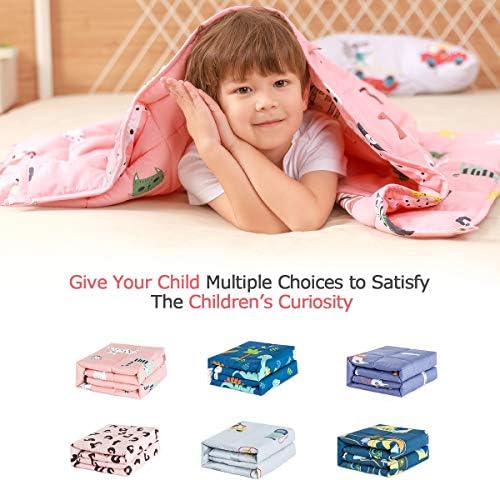 Sivio Cotton Weighted Blanket for Sleeping, 41"x60" 10 lbs