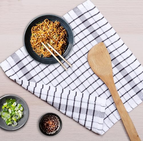 AMOUR INFINI Kitchen Dish Cloths Set of 8 - Ultra Soft, Highly