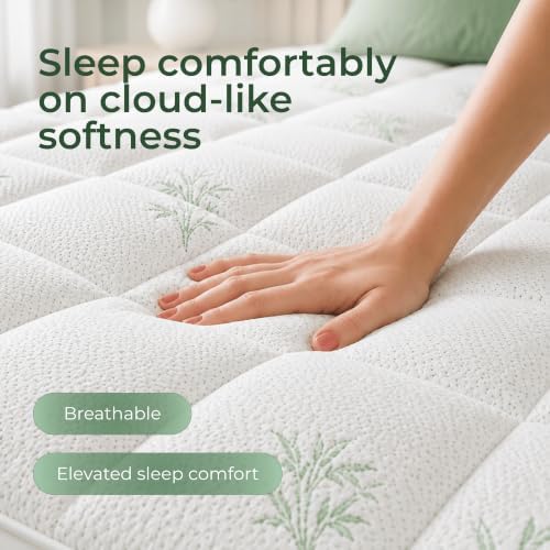 HOME & GARDEN TRENDS OrthoBed Queen Mattress Topper 2 Inch Cooling Pad