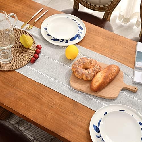 Wracra Homes Value Pack - Rustic Grey Table Runner and Placemat Set