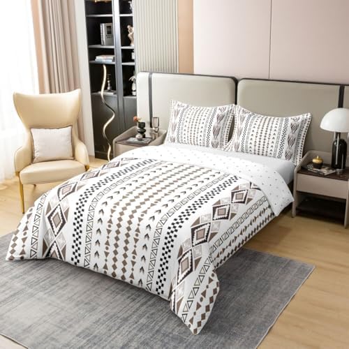 Erosebridal Boho 100% Cotton Duvet Cover Queen Country Western