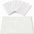 Cloth Placemats Set of 12, Linen Type Fabric Placemats Machine