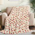 Reversible Flannel Sherpa Fleece Throw Blanket King (108" x 90")