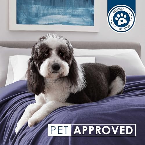 Twin Size Fleece Bed Blanket | Comfy Supersoft Fleece Blanket