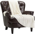 Chanasya Premium Knit Chenille Throw Blanket - Soft, Plush Decorative