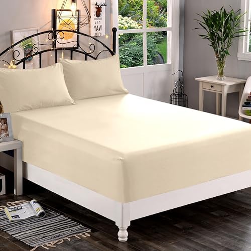 Elegant Comfort 1500 Premium Quality Fitted Sheet Ultra Soft 18-24