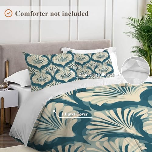 Shrahala Interior Home Aesthetic 100% Cotton Duvet Cover Set King