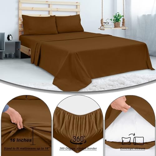 ROYALE LINENS 300 Thread Count 100% Long Staple Combed Cotton Sheet
