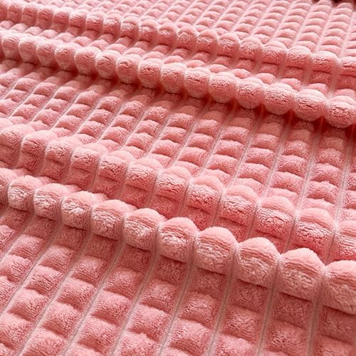 Throws for Sofas, Fleece Blanket King Size for Single Double Bed