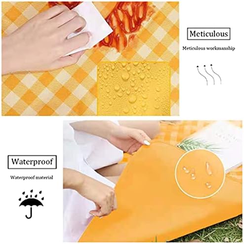 LRUUIDDE Extra Large 80"x 80" Beach Blanket, Outdoor Picnic Blankets