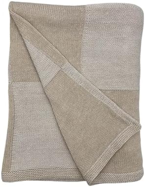 95% Cotton 5% Cashmere Cascade Throw - Blanket - Soft and Cozy Gift