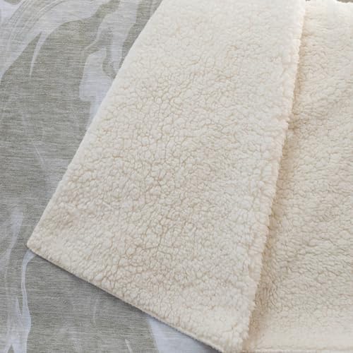 Addison Rugs ASB802 Taupe 50" x 70" Oversized Sherpa Throw Blanket