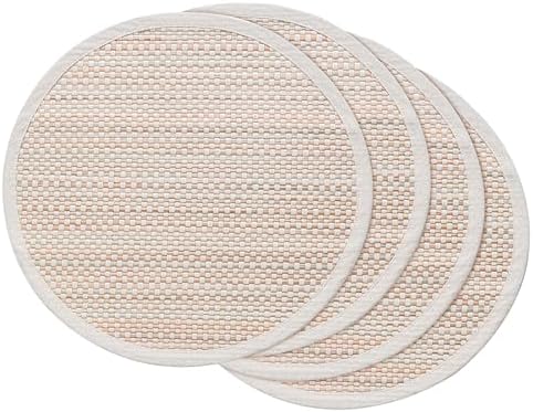 Hausattire Bamboo Placemats for Dining Table Set of 4 Washable