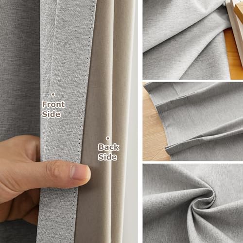 PASSENGER PIGEON Custom Blackout Curtains Pinch Pleat Darkening Drapes