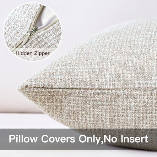 Artscope Outdoor Waterproof Throw Pillow Covers 18x18 Inch Decorative