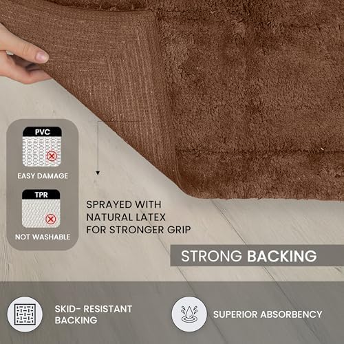 Home Weavers 100% Cotton Tufted Waterford Collection, Extra Soft and