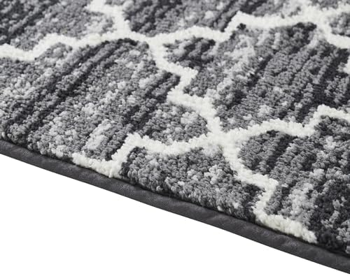 Better Trends Savio Collection 20" x 60" Runner, Non Slip Bath Mat &