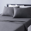 Amazon Basics 4 Piece Breathable 100% Cotton Jersey Bed Sheets Set