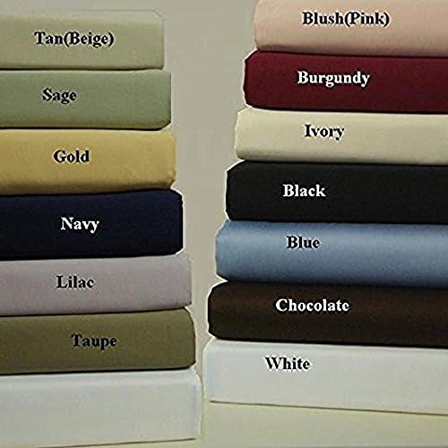 Royal Hotel Bedding Cotton Duvet Cover Set Cal-King Size Taupe Solid