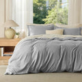 Bedsure Duvet Cover King Size, Soft Double Brushed Bedding Set, 3Pcs