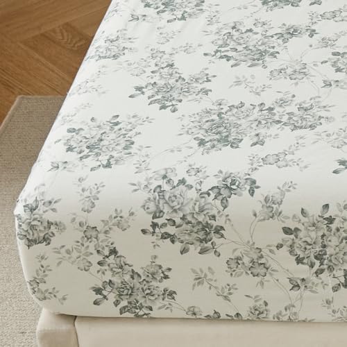 DAUAOTO Split King Cotton Sheets Set Printed Bedding Sets, Bedlinen