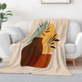 Lightweight 66 x 90 in Throw Blanket for Couch Sofa Bed, Decorative