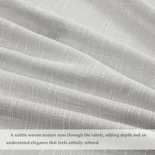 WEST LAKE 108 Inch Pinch Pleat Light Filtering Window Curtains for
