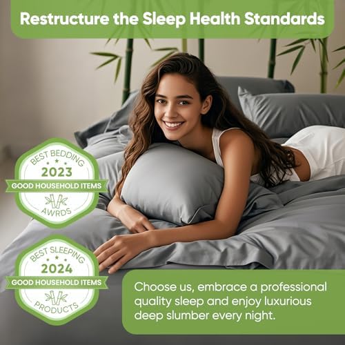 TWK Real 100% Viscose Derived from Bamboo Sheets Set King Size
