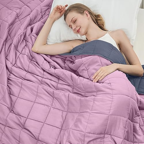 Weighted Blanket for Adults 12lbs, 60"x80", Queen Size Cooling Heavy