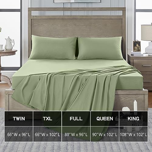 FreshCulture King Flat Sheet - Hotel Quality King Flat Sheet Only