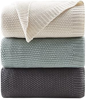 INK+IVY Bree Knit All Season Blanket Lightweight for Summer, King