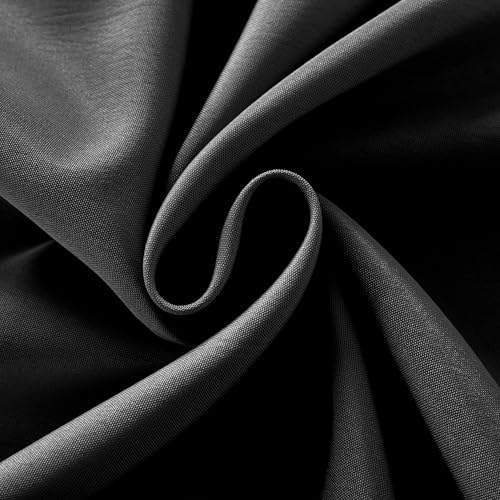 2-Pack 60x84 inch Grey Table Cloths, Solid Stain and Wrinkle Resistant