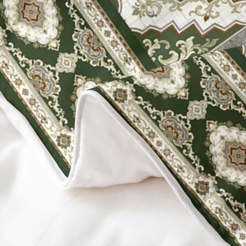 Erosebridal Modern Geometric 100% Cotton King Comforter Cover Retro