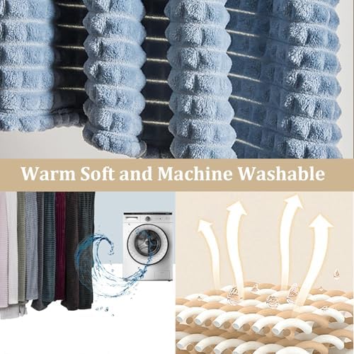 Flannel Fleece Throw Blanket,Super Cozy Warm Decorative