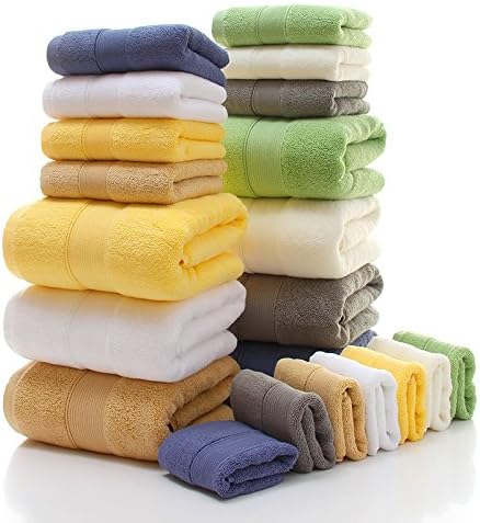 6 PCS Towel, Towels Set, Solid Color Soft Towel for Face, Ideal for