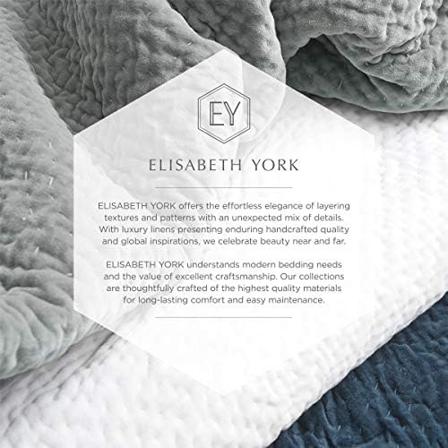 50" x 70" Declan Ash Large Premium Luxury Woven 100% Cotton Throw