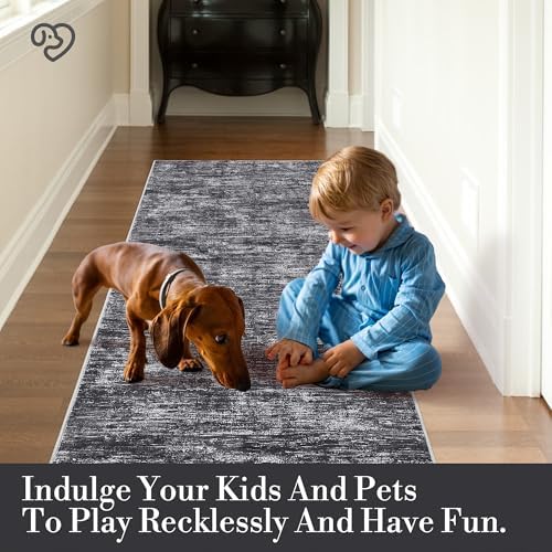 GarveeHome Bathroom Runner Rug 2x6 Machine Washable Area Rugs for