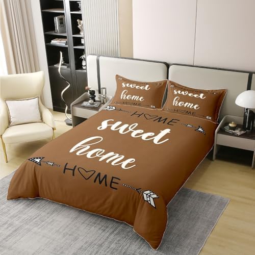 jejeloiu Contemporary Fashion Duvet Cover 100% Cotton Queen Size