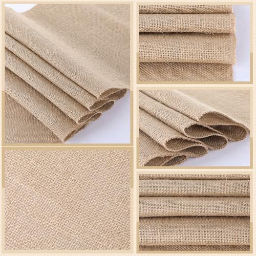 12" x 10 yd Burlap Table Runners, Jute Burlap Runner for Table