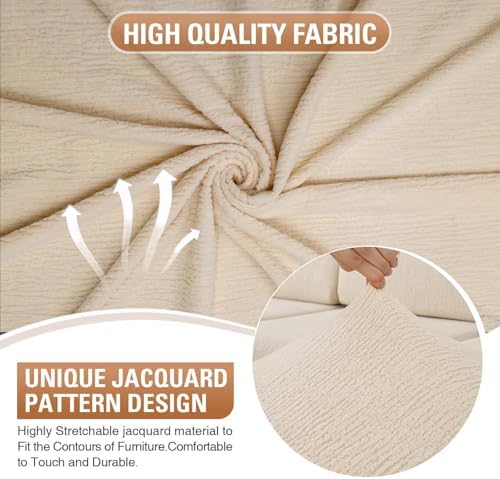 Couch Cushion Covers Sectional Couch Covers Stretch Washable Soft Seat