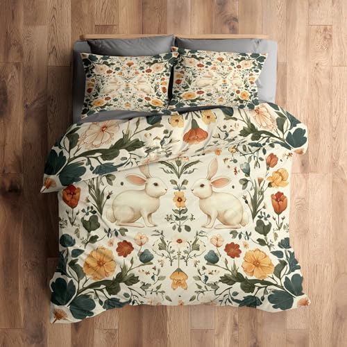 Botanical Duvet Cover King Size 3 Piece