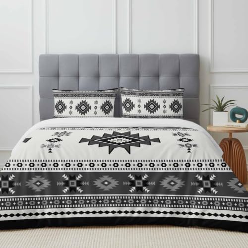 Abstract Full Duvet Cover Set - 4 Pcs Comforter Cover Bedding Sets
