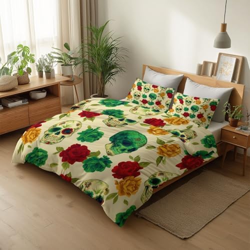Duvet Cover Queen Size, Reversible King Duvet Cover Set with