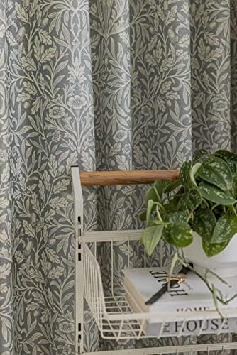 Farmhouse Curtains 63inch Length 1 Panel for Living Room