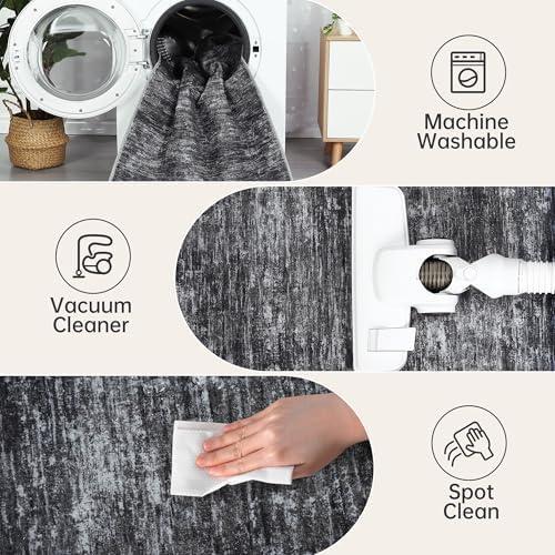 GarveeHome Bathroom Runner Rug 2x6 Machine Washable Area Rugs for