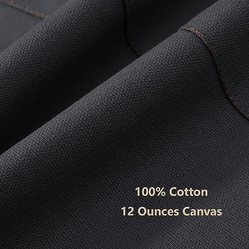 AFUN Aprons for Women Men with Large Pockets, 12-Ounce Cotton Canvas