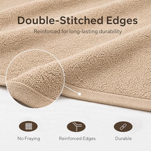 Veteran Textile LLC- 6 Pieces - Turkish Cotton - Luxury Towel Set for